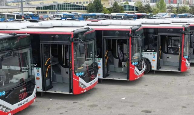 Ankara’da toplu taşıma filosu güçleniyor