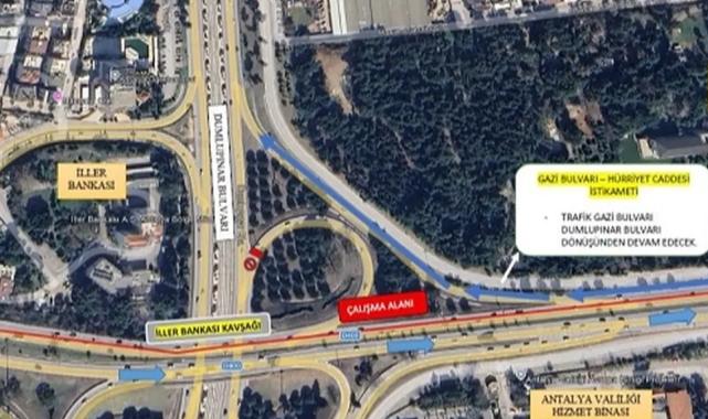 Antalya Büyükşehir Belediyesi’nin asfalt çalışmaları sürüyor