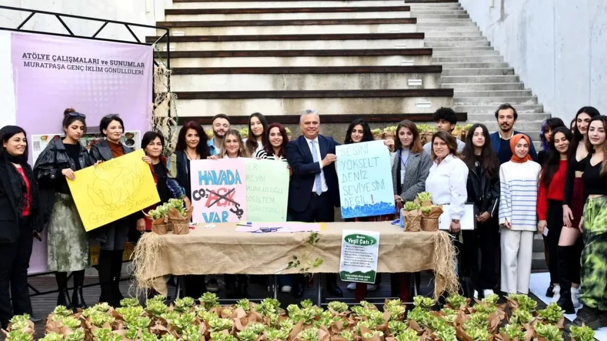 Antalya Muratpaşa, küresel genç iklim ağına katıldı
