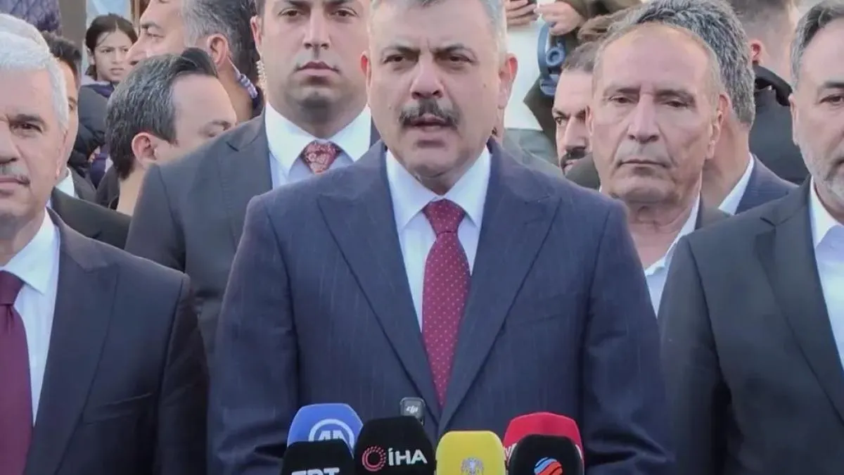 Bakan Çiftçi baba ocağı Konya’da… Güvenlik güçlerine telsizden seslendi