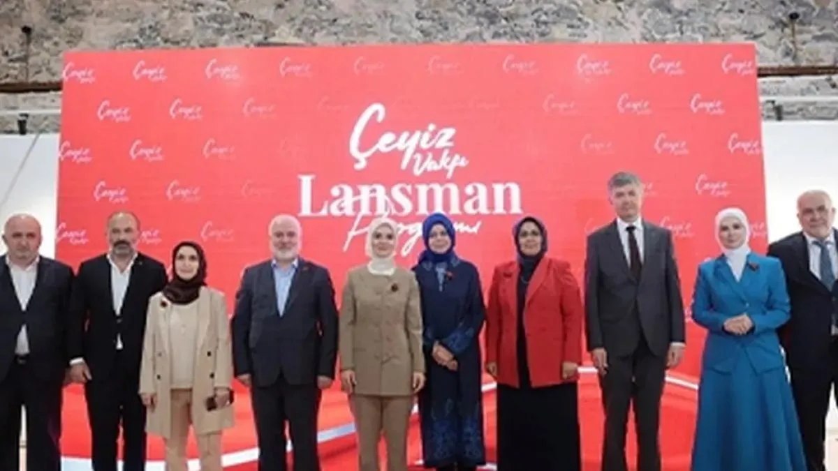Çeyiz Vakfı lansmanı… Güçlü ailenin temeli dayanışmadır