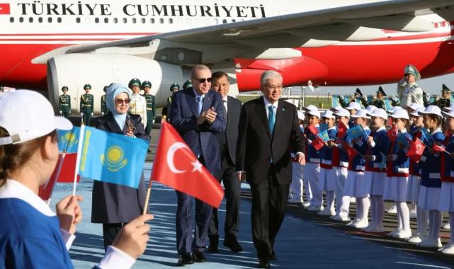 Cumhurbaşkanı Erdoğan Astana’da