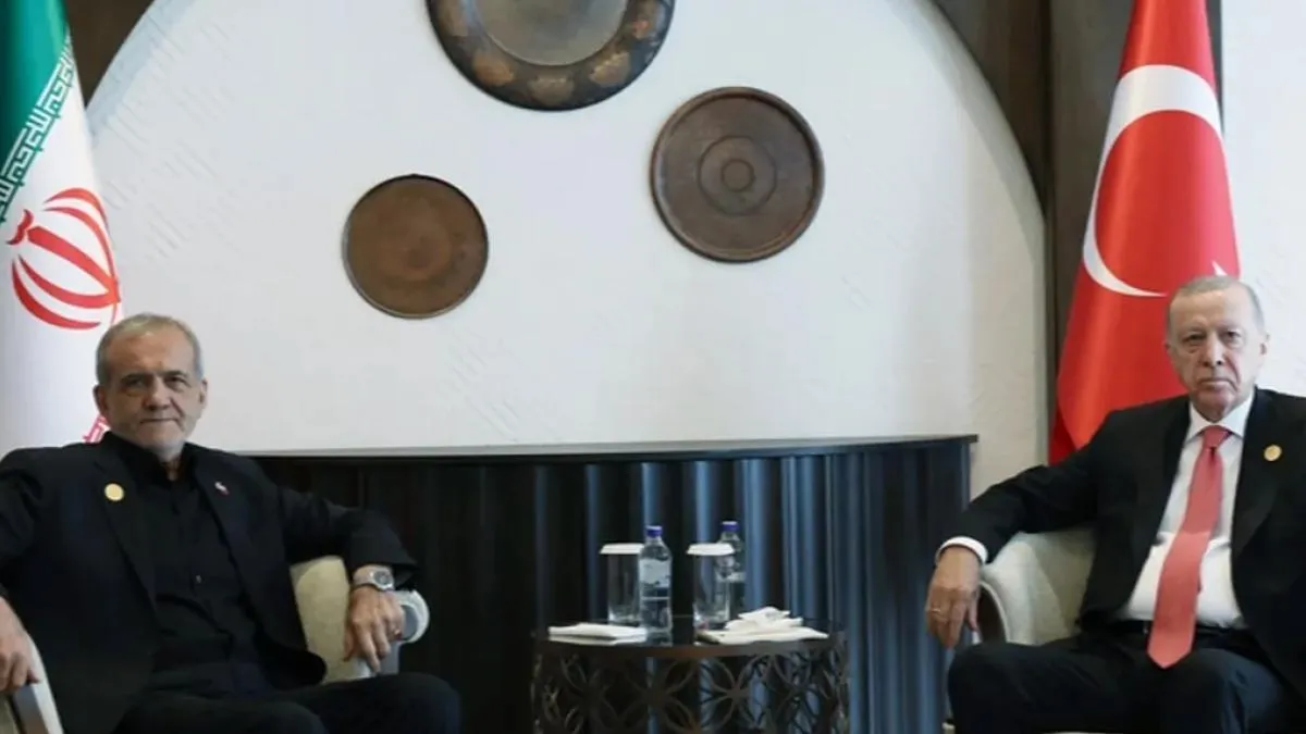 Cumhurbaşkanı Erdoğan, İranlı mevkidaşıyla görüştü