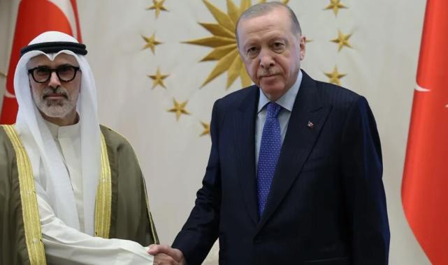 Cumhurbaşkanı Erdoğan, Kuveyt Dışişleri Bakanı Sabah’ı kabul etti