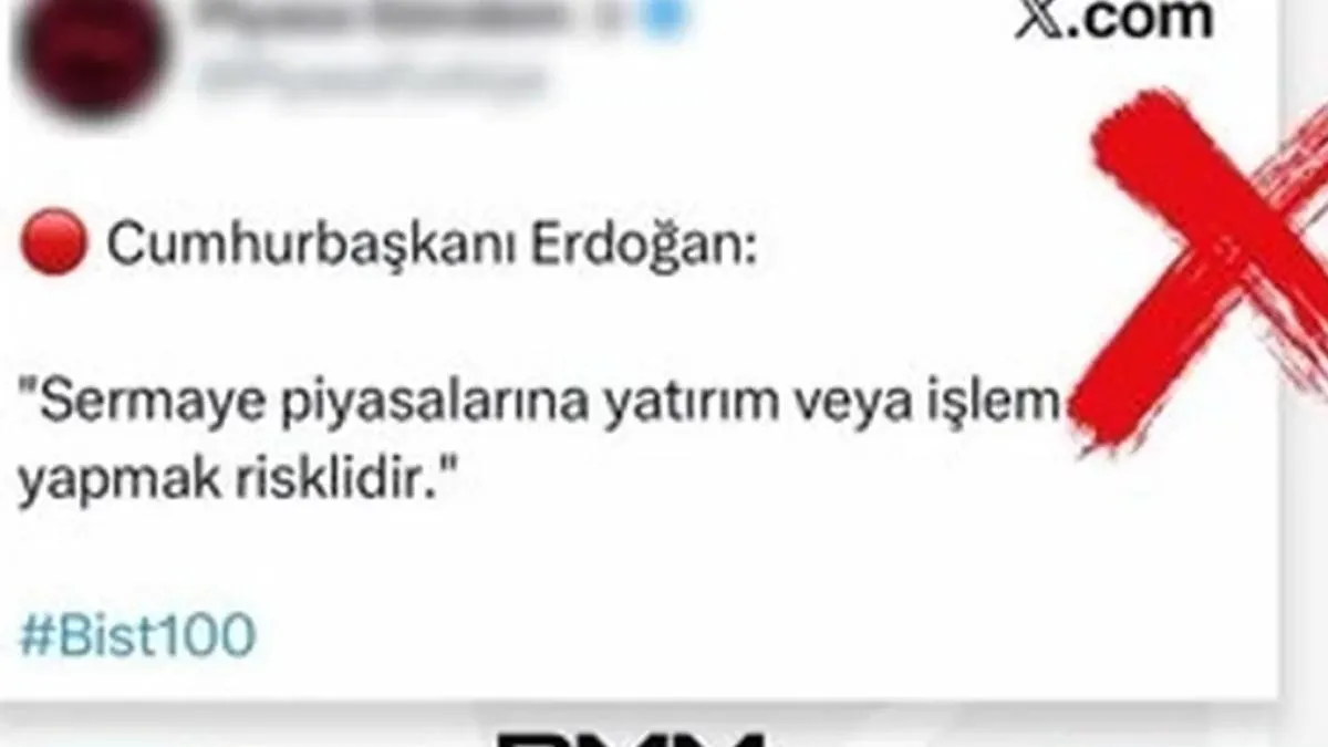 DMM’den ‘sermaye piyasaları’ açıklaması