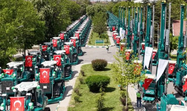 DSİ’nin ‘yeşil karınca’ filosu güçlendi