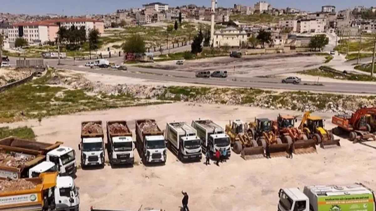 Gaziantep Büyükşehir’den ‘yeşil’ mesai