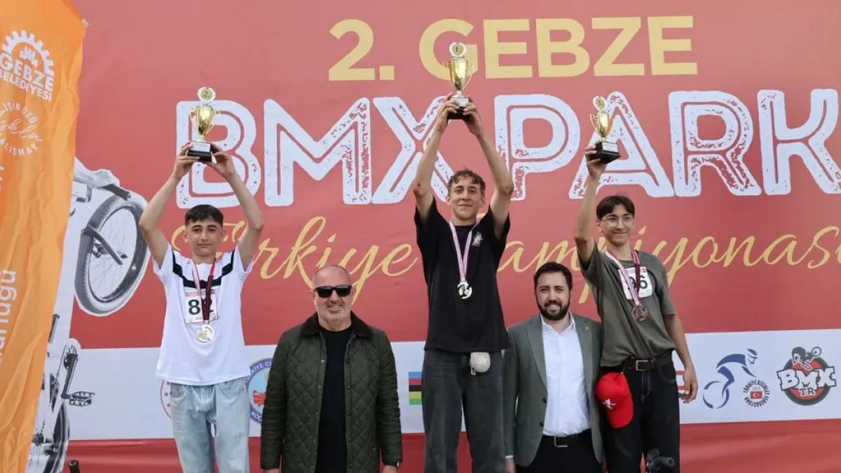 Gebze’de BMX Park Türkiye Şampiyonası nefes kesti