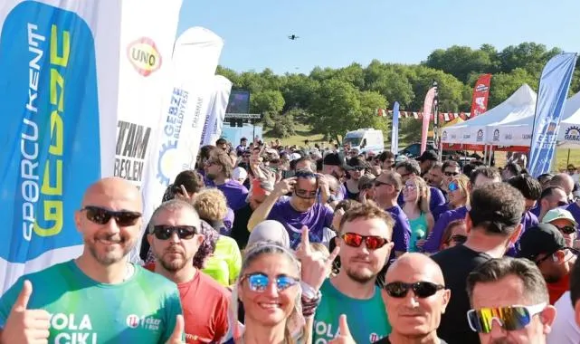 Gebze’de doğanın kalbinde nefes kesen yarış