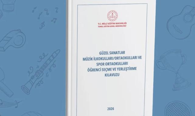 Güzel Sanatlar ve Spor Ortaokulları için başvurular başlıyor