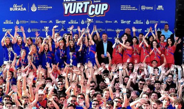 İBB Yurtları Spor Şenliği’nde ödüller sahiplerini buldu