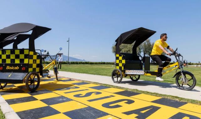 İzmir’de ‘Bisicab’ler yola çıkıyor