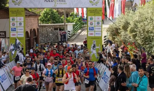 İzmir’de Efeler Yolu Ultra Trail’de madalyalar verildi