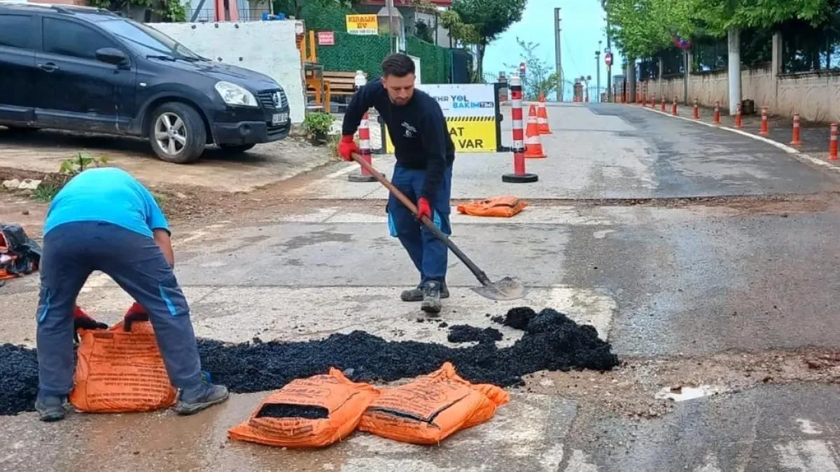 Kandıra Kumcağız sahil yoluna bakım