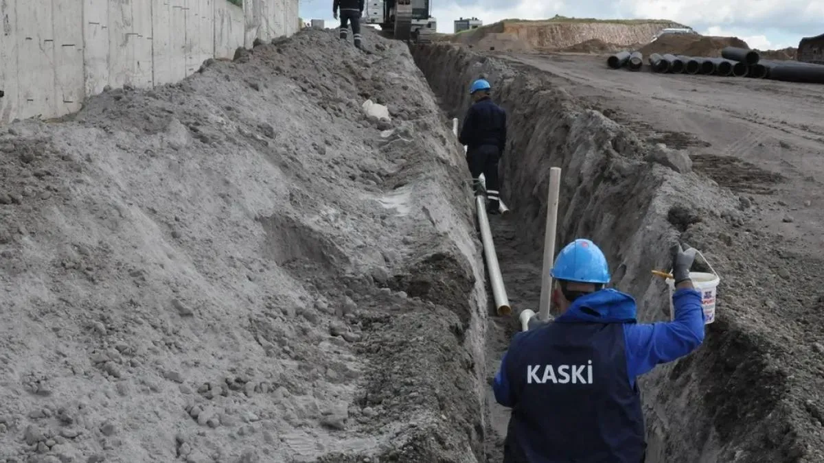KASKİ’den şehrin dört bir yanına altyapı yatırımı