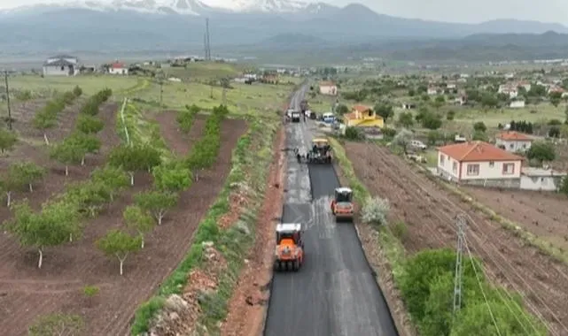 Kayseri Büyükşehir’den 10 milyon liralık asfalt çalışması