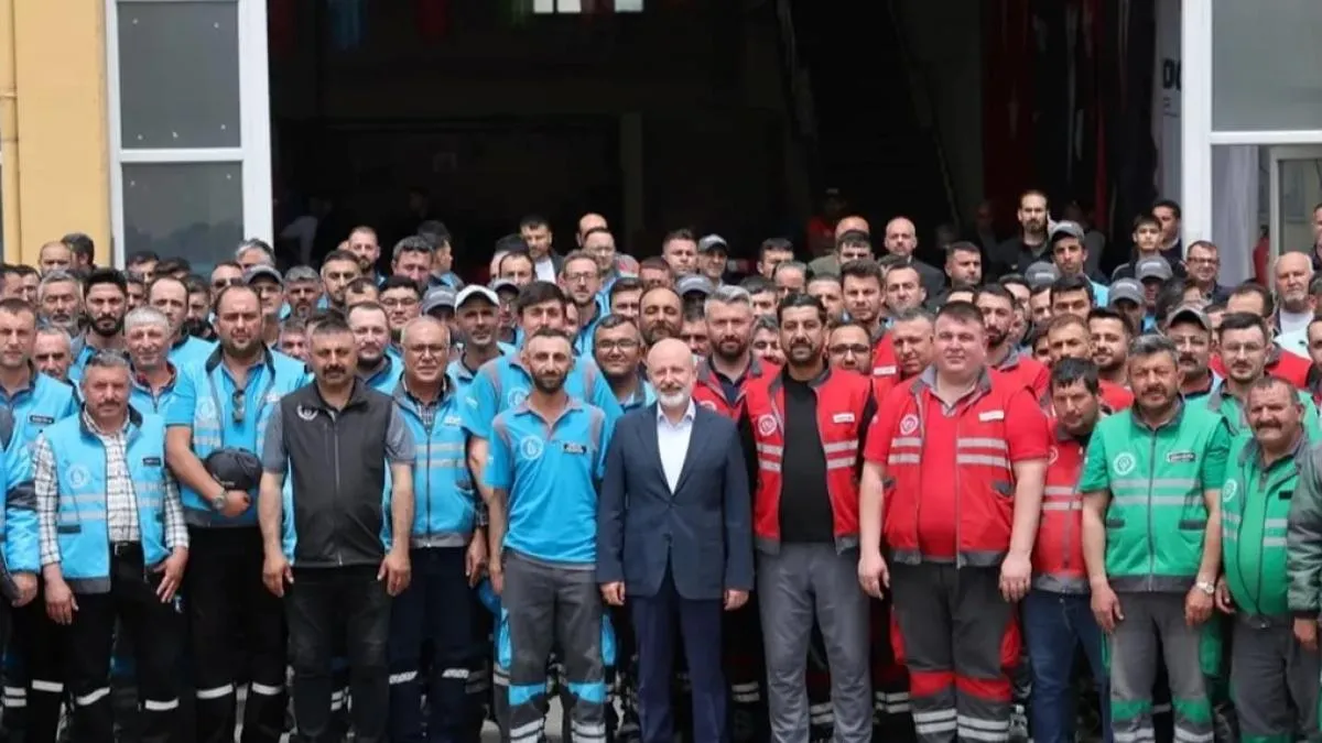 Kayseri Kocasinan’da bayramlaşma zamanı