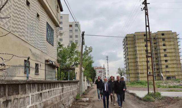 Kayseri Kocasinan’da model mahalle hedefiyle dönüşüm