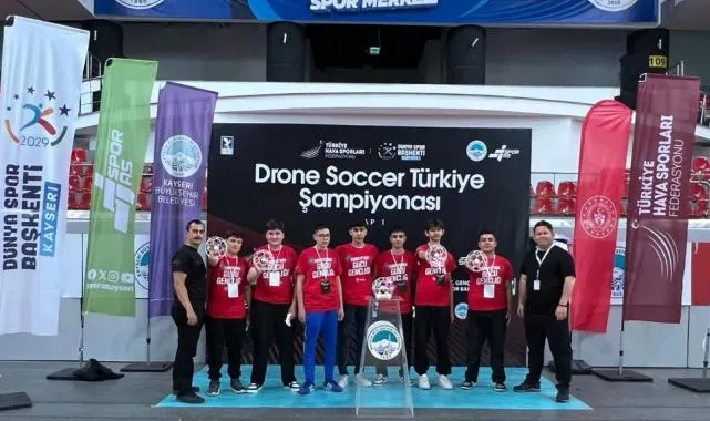 Kayseri’de Drone Soccer Türkiye Şampiyonası heyecanı