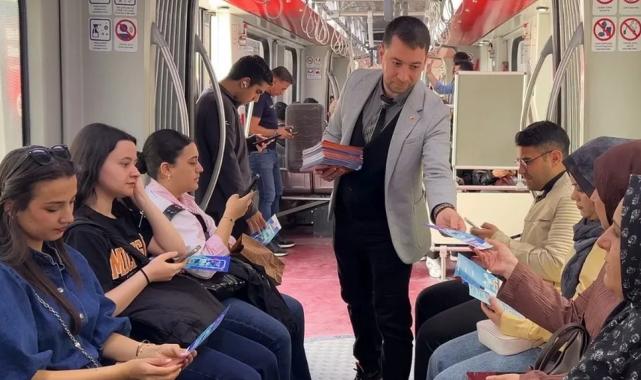 Kayserililere sahada KBB Trafik uygulaması tanıtımı