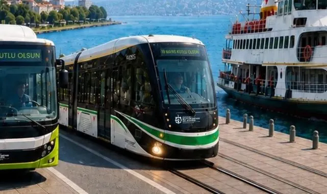 Kocaeli’de toplu taşıma 19 Mayıs’ta ücretsiz