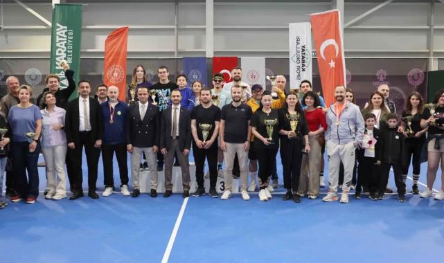 Konya İl Birinciliği Tenis Turnuvası Karatay’da tamamlandı