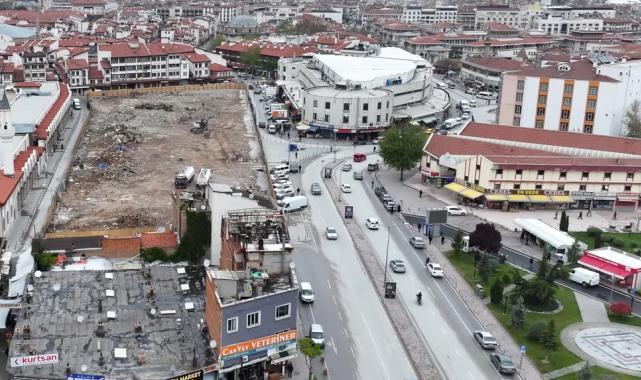 Konya’ya değer katan dönüşümde yıkımlar tamamlandı