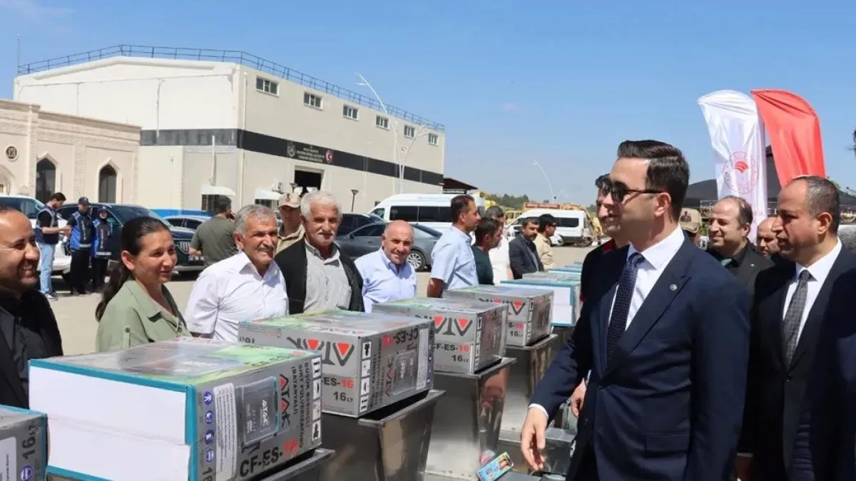 Mardin Büyükşehir’den üreticilere tam destek