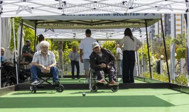 Mersin’de Engelsiz Bocce Turnuvası