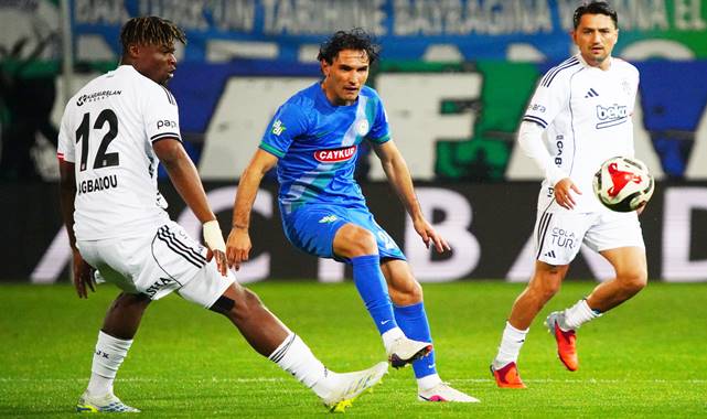 Çaykur Rizespor 2-2 Beşiktaş (Maç Sonucu)