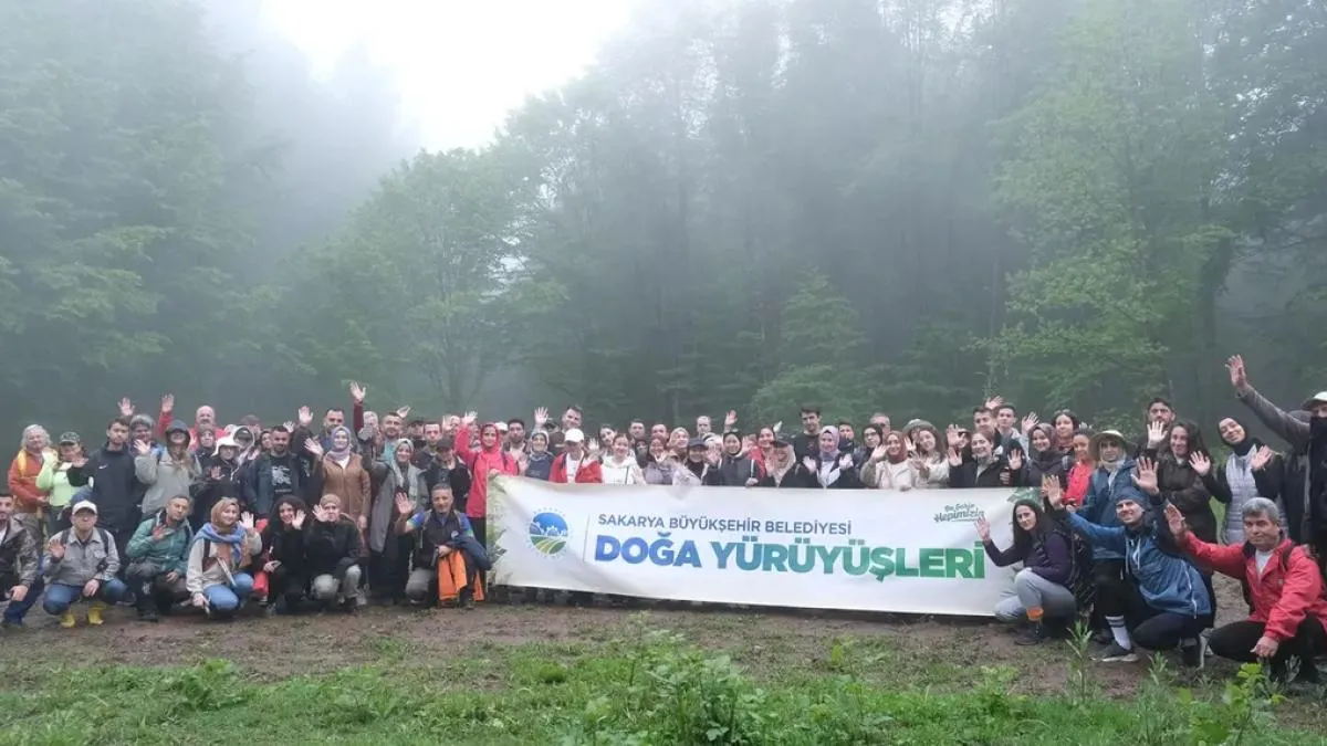 Sakarya Büyükşehir’den bahar yürüyüşlerine final