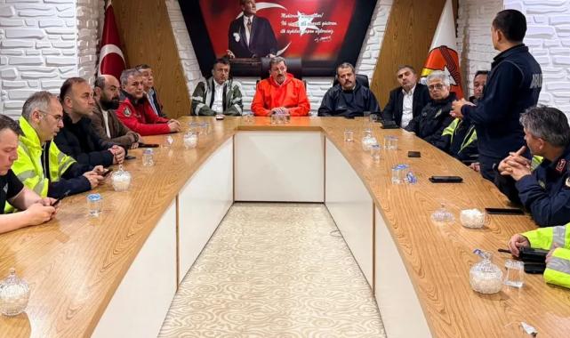 Samsun Havza’da sağanak sonrası koordinasyon sürüyor
