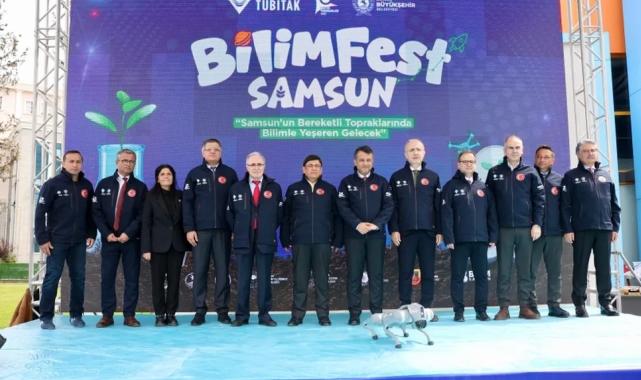 Samsun’da BİLİMFEST coşkusu başladı