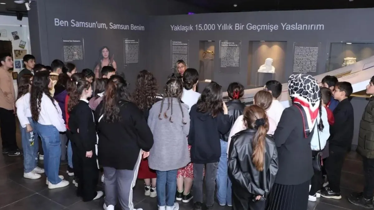 Samsun’da müzelere ziyaretçi akını