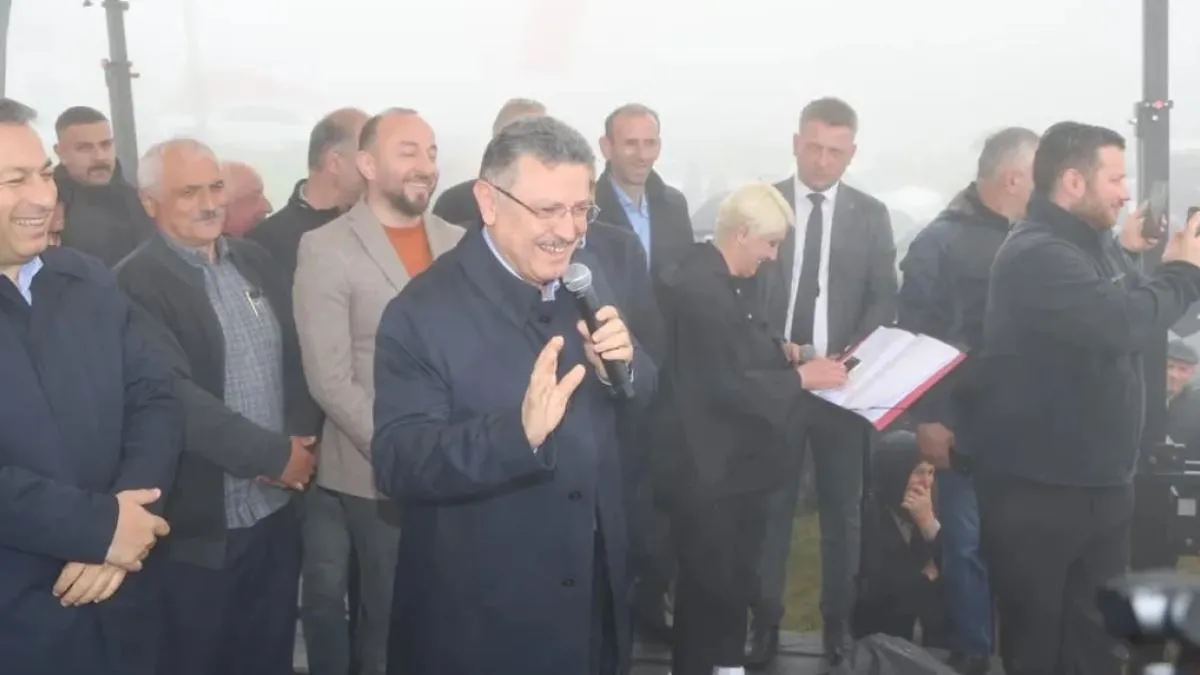Trabzon Kavalık Yaylası’nda bahar şenliği ve yol müjdesi