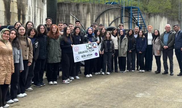Trabzon’da öğrencilere atık su arıtma eğitimi