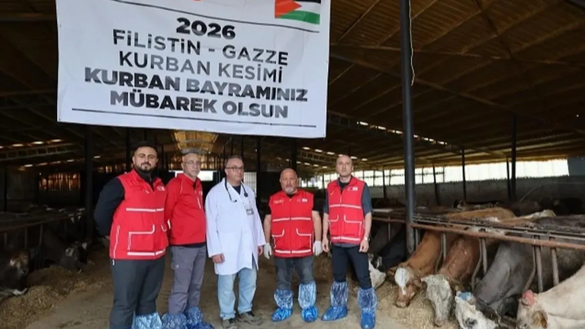 Türk Kızılayı’ndan vekaletle kurban kesimi