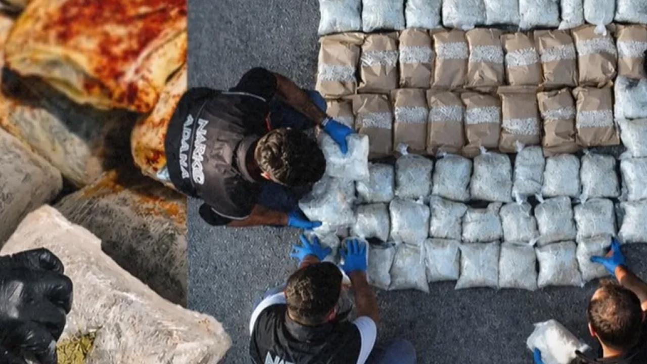 76 ilde dev uyuşturucu operasyonu! 1,7 ton uyuşturucu, 2,1 milyon hap ele geçirildi