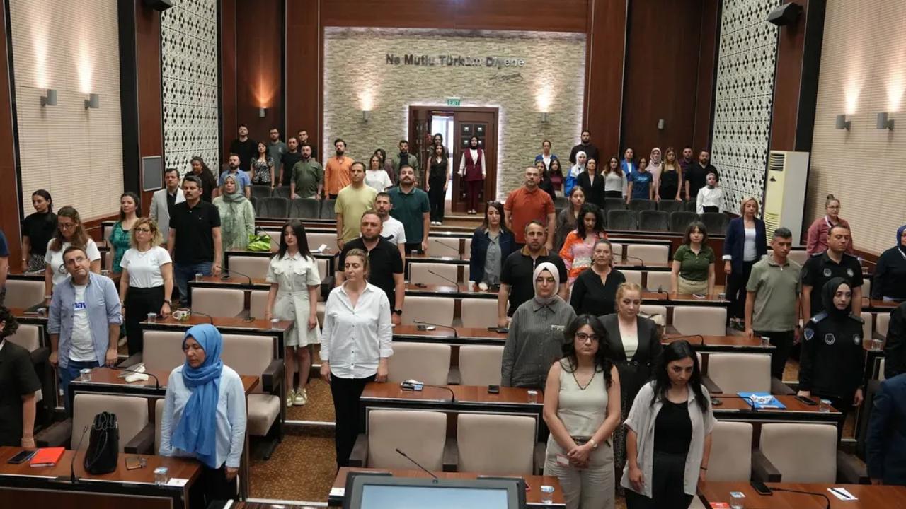 Ankara Keçiören’de belediye personeline resmi yazışma eğitimi