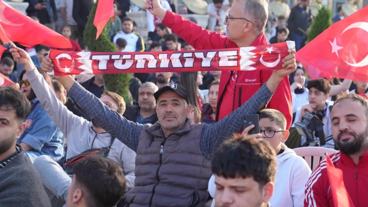 Ankara Keçiören’de milli heyecan