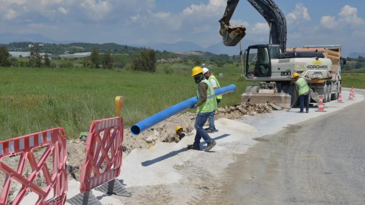 Antalya’da Manavgat Gündoğdu’ya dev içme suyu yatırımı
