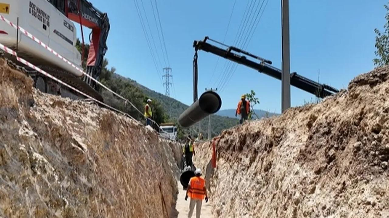 ASAT Kaş’ın içme suyu altyapısını güçlendiriyor