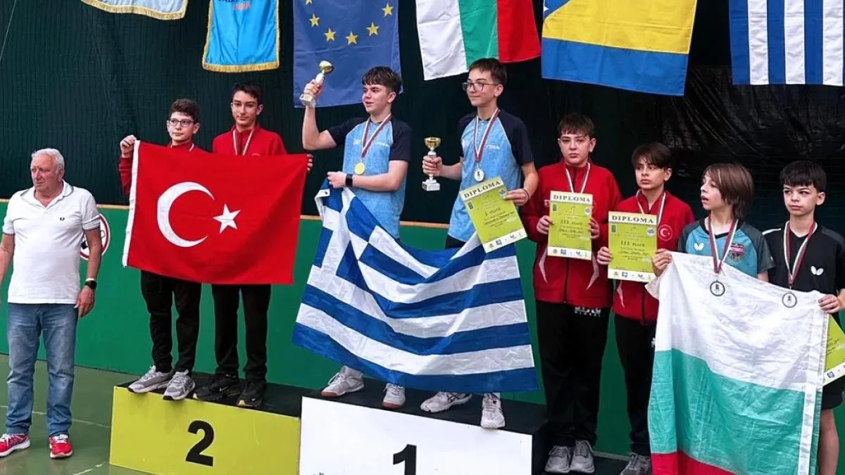 Balkanlar’dan milli formayla madalyalarla döndü