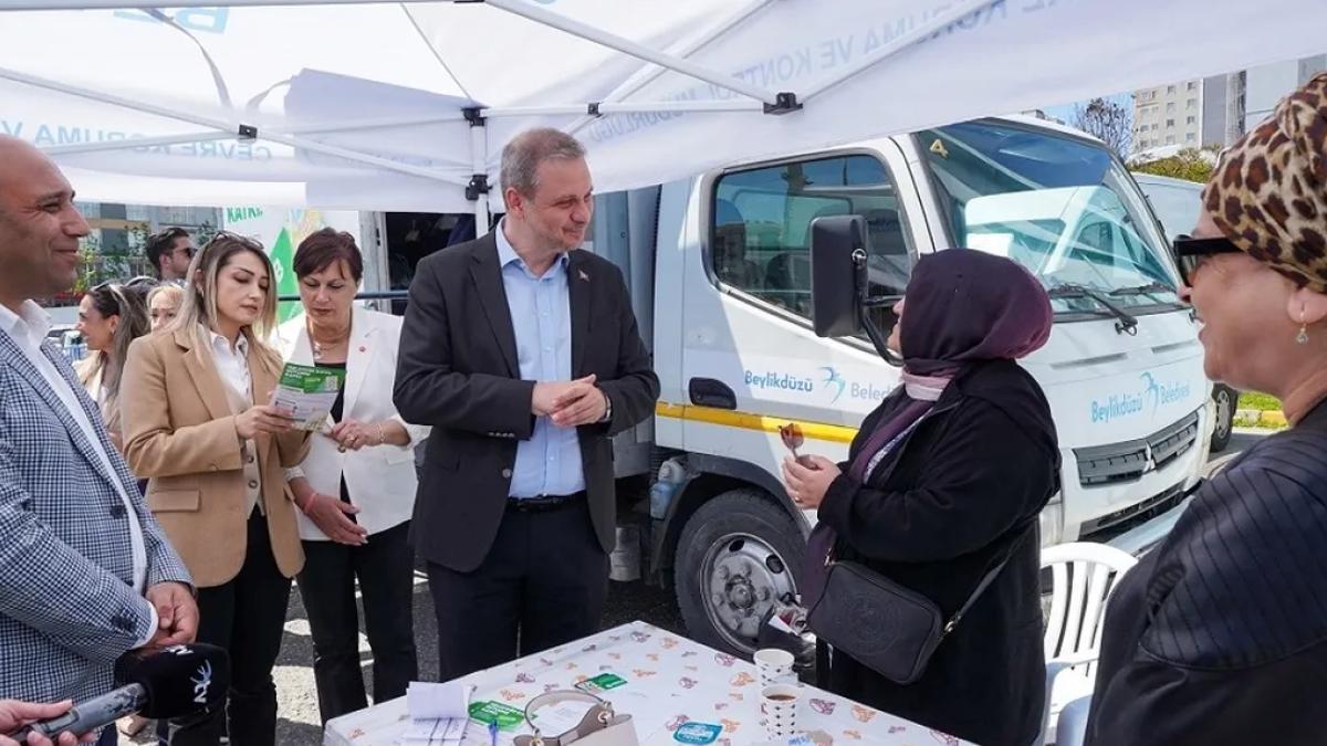 Beylikdüzü’nde geri dönüşüme teşvik eden uygulama