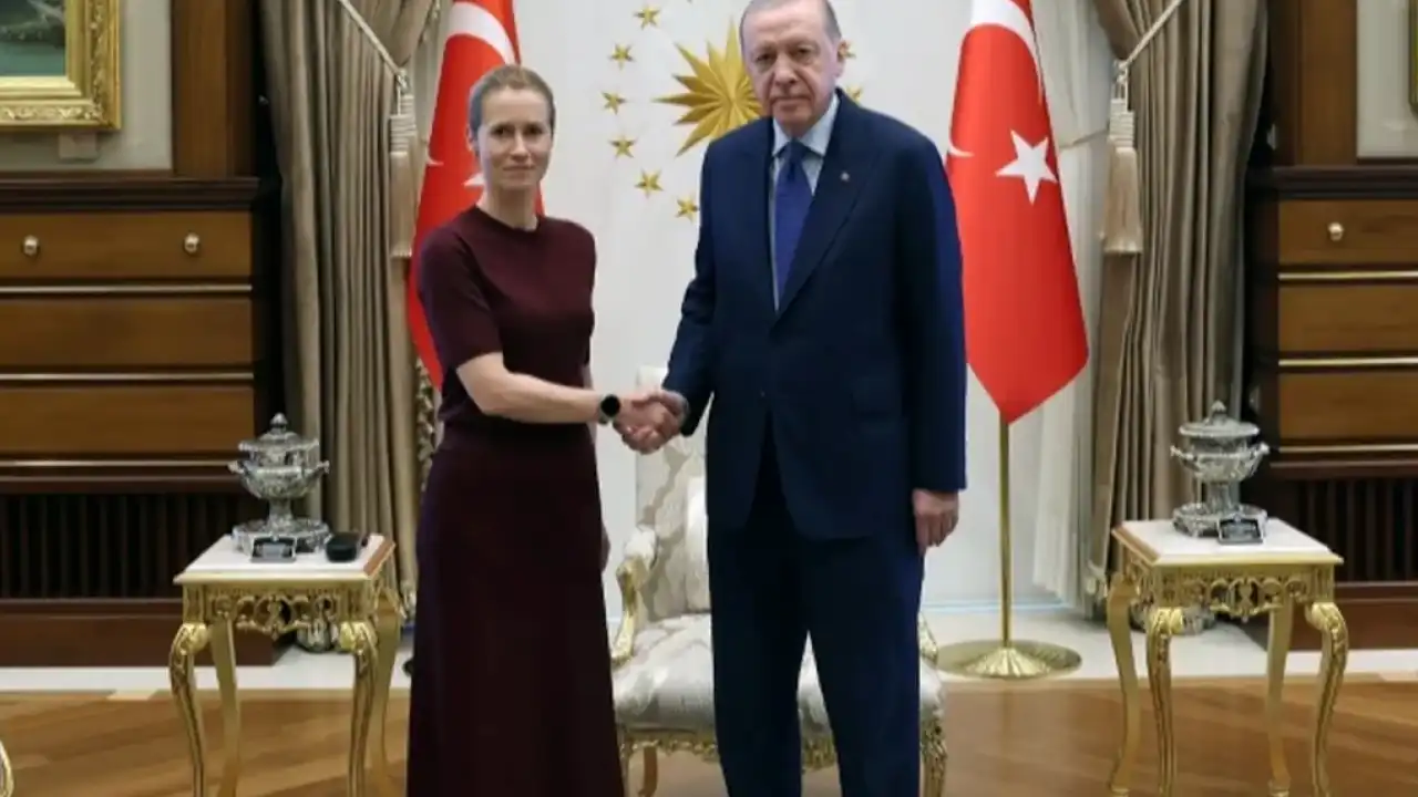 Cumhurbaşkanı Erdoğan, Kallas’ı kabul etti