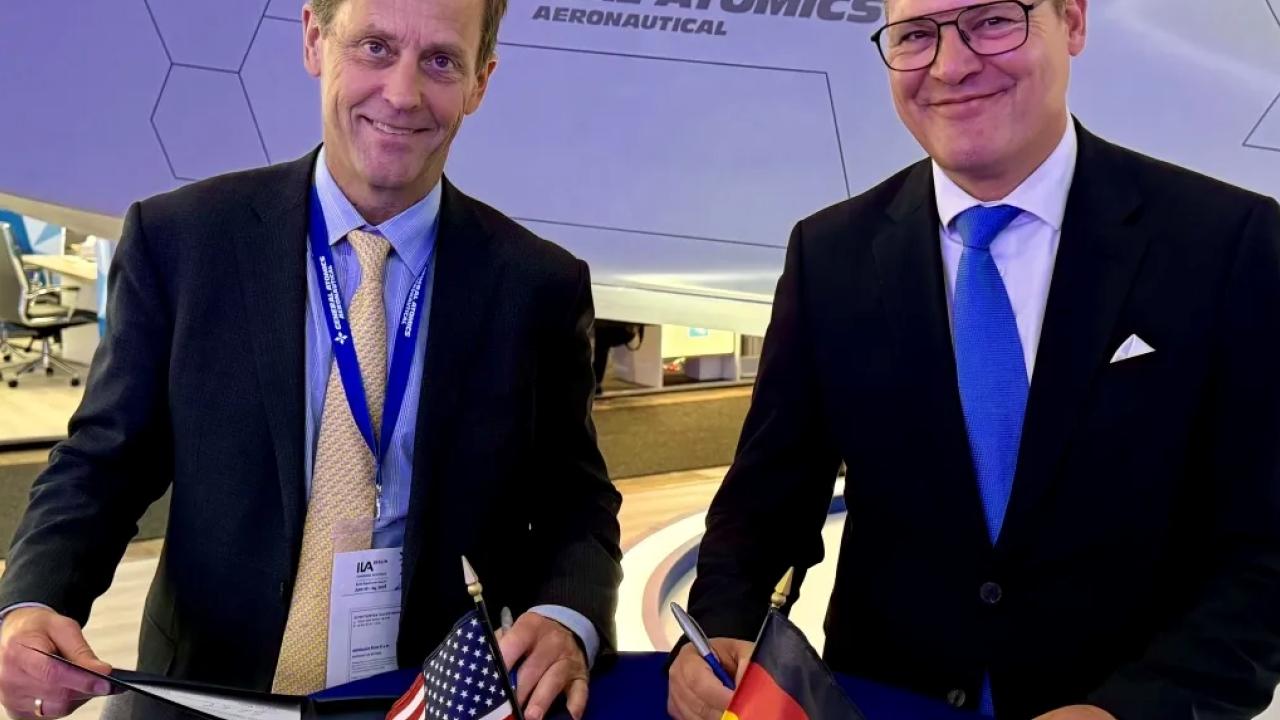 GA-ASI ve INTEC Group, ILA Berlin’de mutabakat zaptı imzaladı