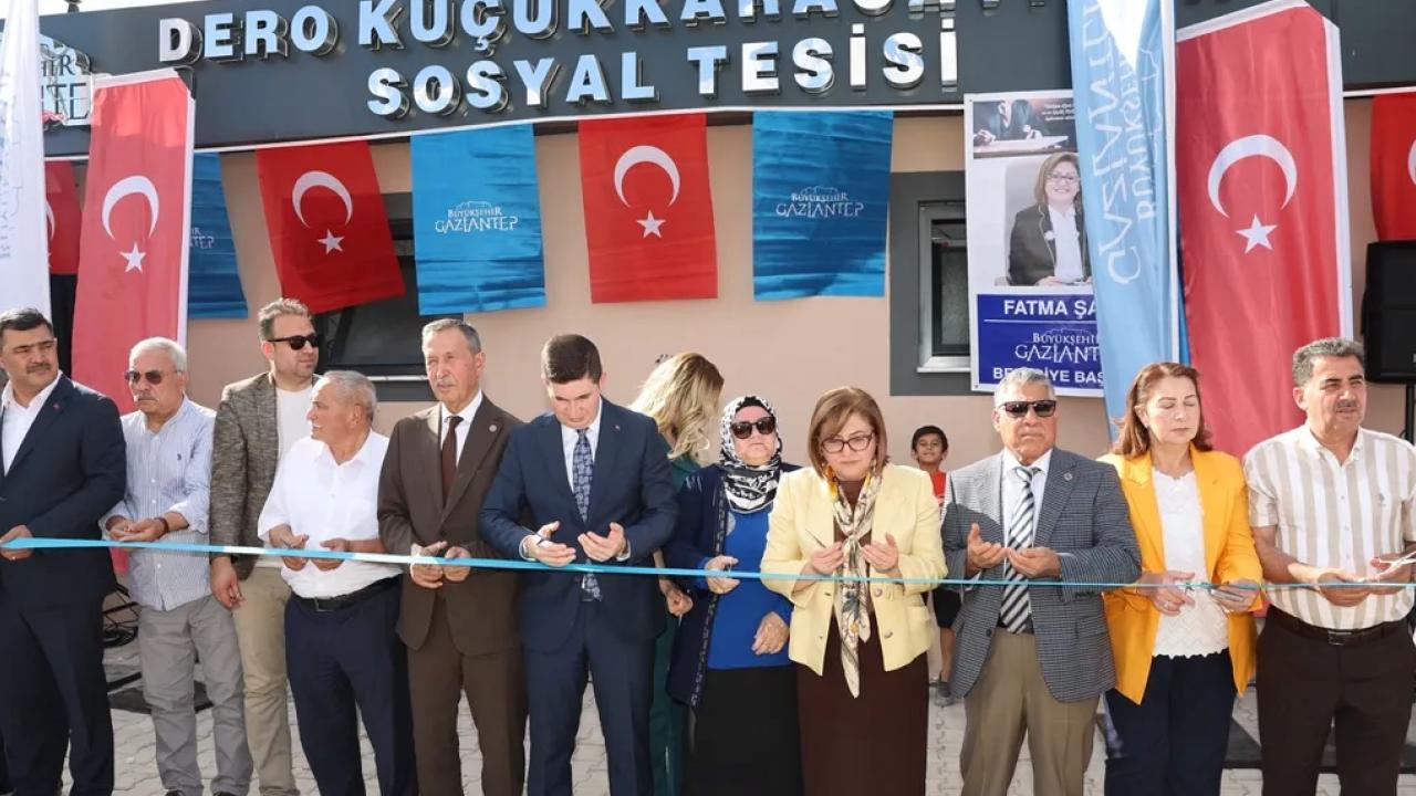Gaziantep’de Büyükşehir ve Oğuzeli işbirliğinde sosyal tesis