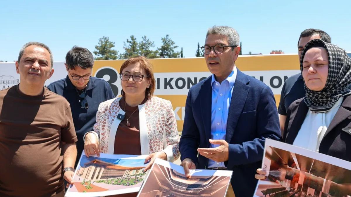 Gaziantep’te bölgenin en büyük kongre merkezi hazırlığı