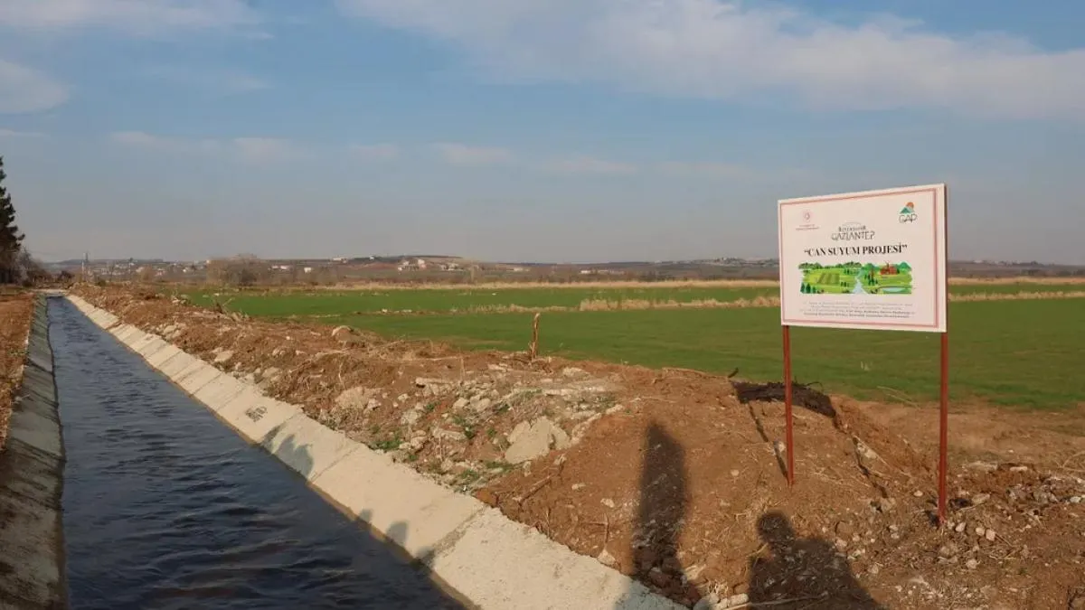 Gaziantep’te ‘Cansuyum’ projesi hızla ilerliyor