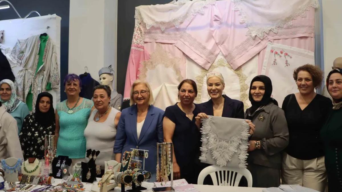 İstanbul Maltepe’de ‘Öğrenen ve Üreten Aileler’in emekleri sergilendi